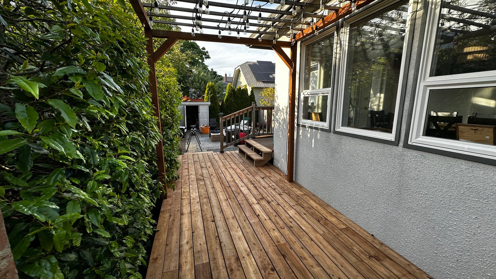 Custom Deck construction-Complete
